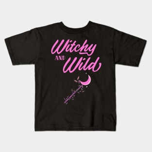 Witchy And Wild Kids T-Shirt